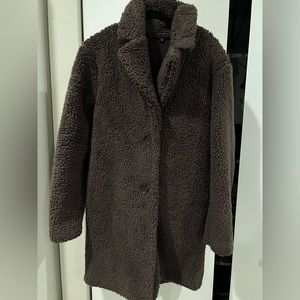 Uniqlo Fleece lined tailored coat